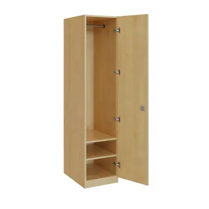 Q 13-40 skříň šatní, 1-dvéřová, 400x600x1800mm, javor horský